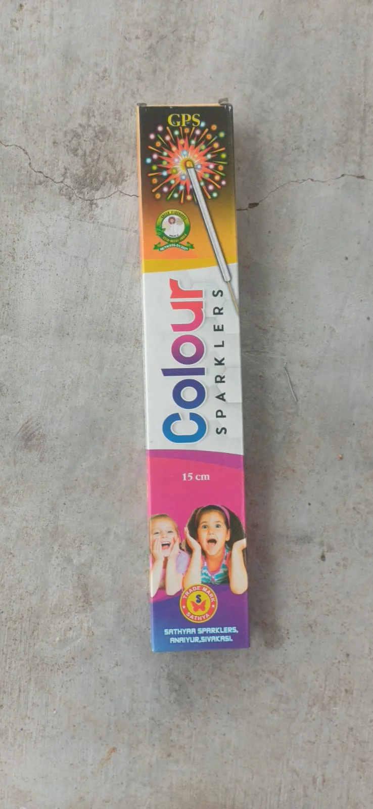 15 Cm Colour Sparklers (10 Sticks)