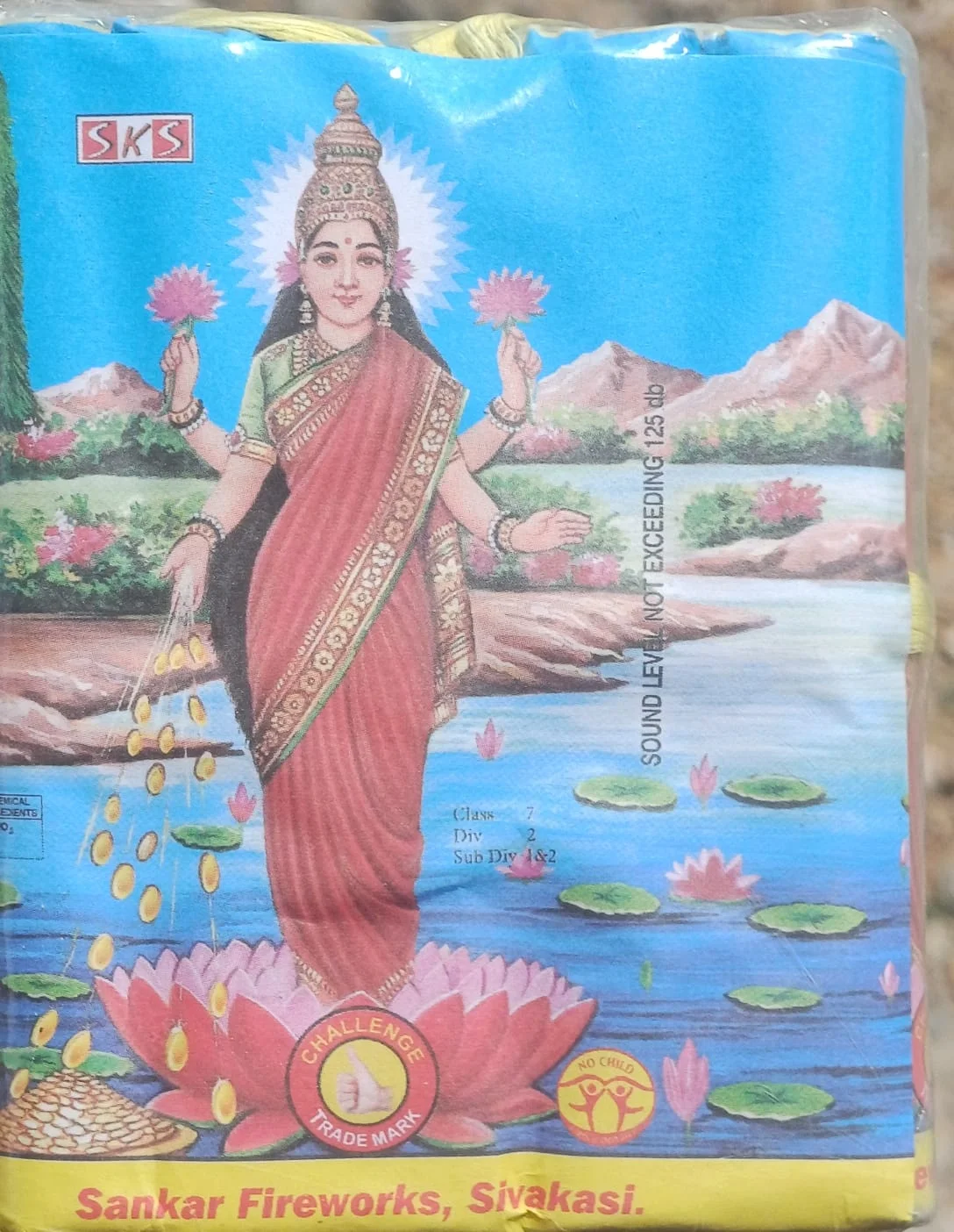 4 " Lakshmi  (5 Pcs)