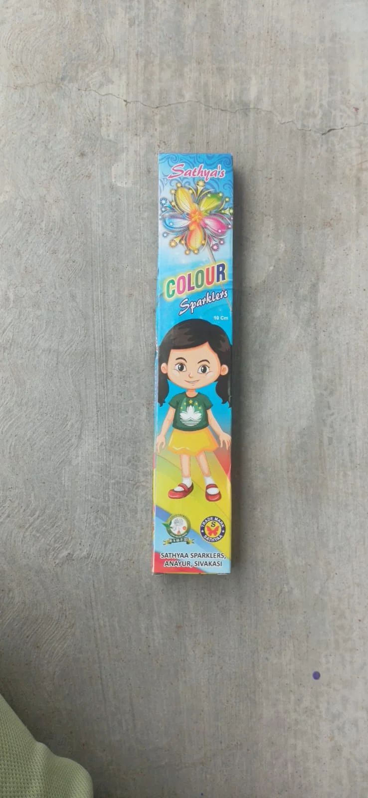 10 Cm Colour Sparklers (10 Sticks)