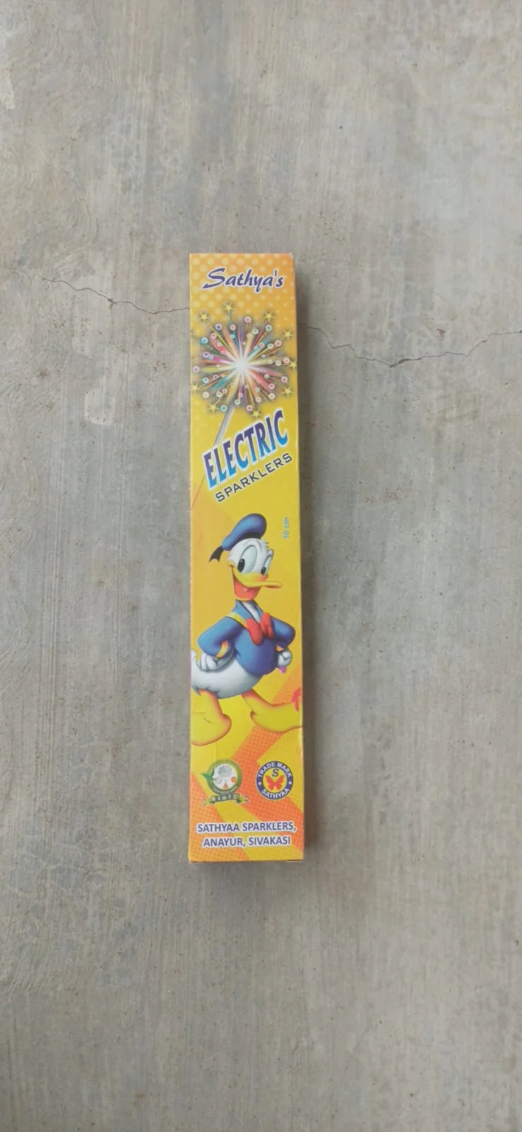 10 Cm Electric Sparklers (10 Sticks)
